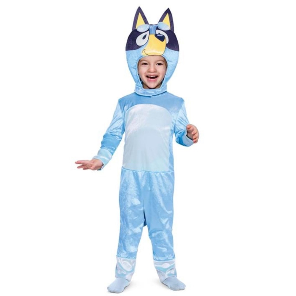 Licensed Bluey Character Toddler Child Halloween Complete Costume Jumpsuit 2T